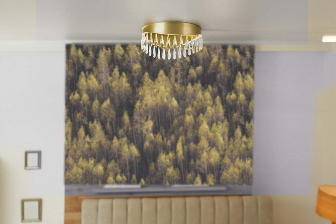 Plafoniera-Classica-Gioiello-Acciaio-Oro-Vetro-Led-21W-4000K