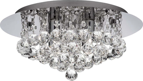 Plafoniera-Classica-Hanna-Acciaio-Cromo-Vetro-4-Luci-G9