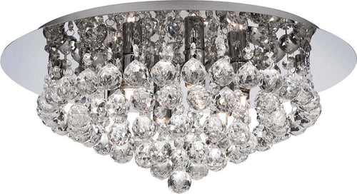 Plafoniera-Classica-Hanna-Acciaio-Cromo-Vetro-6-Luci-G9