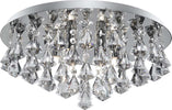 Plafoniera-Classica-Hanna-Acciaio-Cromo-Vetro-Pendente-8-Luci-G9-D55Cm