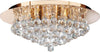 Plafoniera-Classica-Hanna-Acciaio-Oro-Vetro-6-Luci-G9
