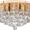 Plafoniera-Classica-Hanna-Acciaio-Oro-Vetro-6-Luci-G9