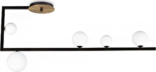 Plafoniera-classica-Ideal-Lux-BIRDS-273631-G9-LED-lampada-soffitto-sfera