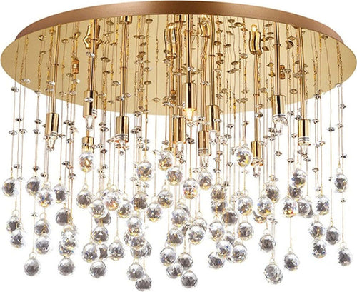 Plafoniera-classica-Ideal-Lux-MOONLIGHT-PL12-082783-G9-LED-metallo-cristallo-lampada-soffitto