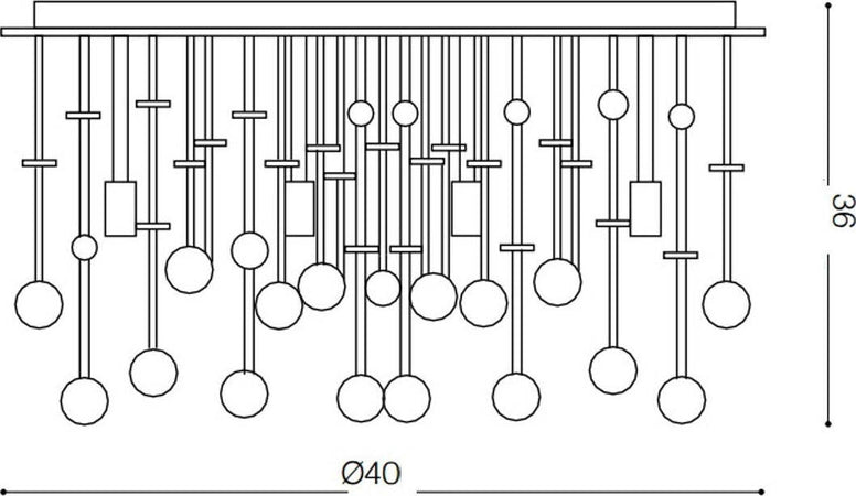 Plafoniera-classica-Ideal-Lux-MOONLIGHT-PL8-080932-G9-LED-metallo-cristallo-lampada-soffitto