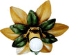 Plafoniera-Classica-In-Ferro-Giallo-Verde-1-Luce-Upupa