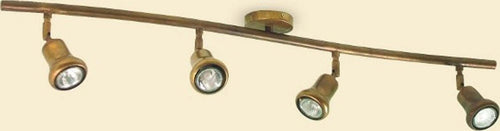 Plafoniera-classica-Lampadari-Bartalini-TILLY-TR4-GU10-LED-ottone-trave-faretti-orientabili