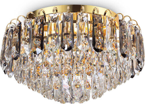 Plafoniera-Classica-Magnolia-Metallo-Oro-7-Luci-G9-3W-3000K-Luce-Calda