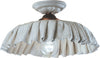 Plafoniera-Classica-Modena-Metallo-E-Ceramica-Nero-Sfumato-Rame-32Cm-1-Luce-E27