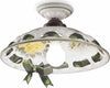 Plafoniera-Classica-Napoli-Metallo-E-Ceramica-Nero-Sfumato-Rame-1-Luce-E27