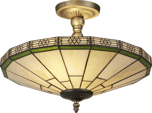 Plafoniera-Classica-New-York-Acciaio-Bronzo-Vetro-1-Luce-E14