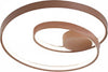 Plafoniera-classica-Perenz-RITMO-6617-E-LC-LED-lampada-soffitto-cannella