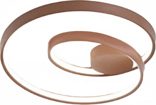 Plafoniera-classica-Perenz-RITMO-6617-E-LC-LED-lampada-soffitto-cannella