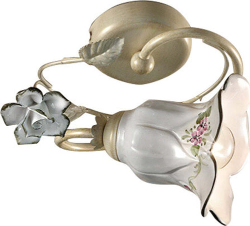 Plafoniera-Classica-Pisa-Metallo-E-Ceramica-Bianco-Sfumato-Oro-1-Luce-E14
