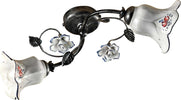 Plafoniera-Classica-Pisa-Metallo-E-Ceramica-Nero-Sfumato-Argento-2-Luci-E14