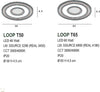 Plafoniera-classica-Promoingross-LOOP-T-RU-LED-CCT-lampada-soffitto-parete-tonda