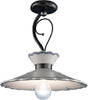 Plafoniera-Classica-Ravenna-Metallo-E-Ceramica-Nero-Sfumato-Arg.-31Cm-1-Luce-E27