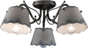 Plafoniera-Classica-Ravenna-Metallo-E-Ceramica-Nero-Sfumato-Argento-3-Luci-E14