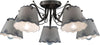 Plafoniera-Classica-Ravenna-Metallo-E-Ceramica-Nero-Sfumato-Argento-5-Luci-E14