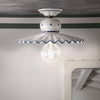 Plafoniera-Classica-Roma-Metallo-E-Ceramica-Nero-Sfumato-Rame-31Cm-1-Luce-E27