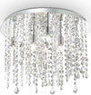 Plafoniera-Classica-Royal-Metallo-Cristallo-Cromo-8-Luci-G9-3W-3000K-Luce-Calda