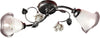 Plafoniera-Classica-Siena-Metallo-E-Ceramica-Nero-Sfumato-Argento-2-Luci-E14