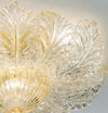 Plafoniera-classica-Sylcom-LOREDAN-1400-64-E27-E14-LED-vetro-graniglia-murano-lampada-soffitto