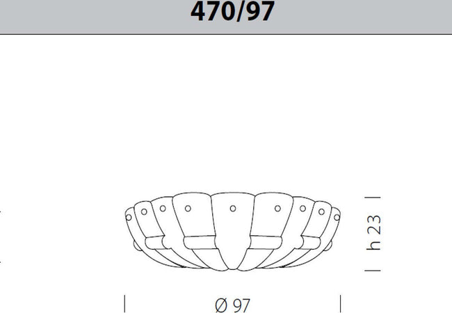 Plafoniera-classica-Sylcom-TRIBUNO-470-97-ORO-E27-E14-LED-vetro-murano-lampada-soffitto