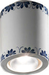 Plafoniera-Classica-Trieste-Bianco-Decorato-Filo-Marrone-1-Luce-E14