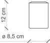 Plafoniera-Classica-Trieste-Bianco-Decorato-Filo-Marrone-1-Luce-E14