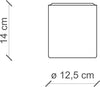 Plafoniera-Classica-Trieste-Bianco-Decorato-Filo-Marrone-1-Luce-E27