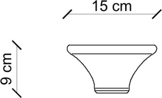 Plafoniera-Classica-Trieste-Bianco-Decorato-Filo-Verde-Prato-1-Luce-E27