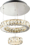 Plafoniera-Classica-Trifoglio-Acciaio-Cromo-Vetro-Argento-Led-33W-4000K