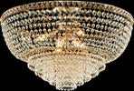 Plafoniera-Classica-Wagner-Oro-8-Luci-E14