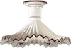 Plafoniera-classico-Due-P-illuminazione-ANNA-PL40-E27-LED-ceramica-lampada-soffitto