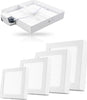 Plafoniera-Con-Pannello-Led-Luce-Calda-Lampada-18-Watt-Universo