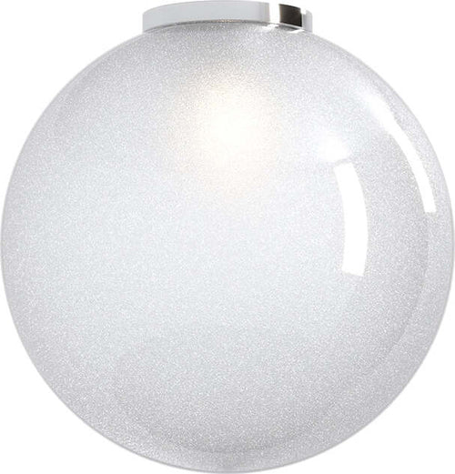 Plafoniera-Contemp-Glitter-Metallo-Cromo-Vetro-Soffiato-Trasp-1-Luce-E27-40Cm