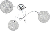 Plafoniera-Contemp-Willow-Metallo-Cromo-Diffusore-Alluminio-3-Luci-G9