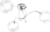 Plafoniera-Contemp-Willow-Metallo-Cromo-Vetro-Bianco-E-Satinato-3-Luci-G9