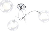 Plafoniera-Contemp-Willow-Metallo-Cromo-Vetro-Bianco-E-Satinato-3-Luci-G9