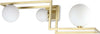 Plafoniera-Contemporanea-Angolo-Metallo-Ottone-3-Luci-G9-3W-3000K-Luce-Calda