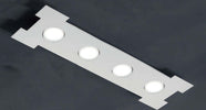 Plafoniera-Contemporanea-Atene-Metallo-Bianco-4-Luci-Gx53