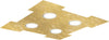 Plafoniera-Contemporanea-Atene-Metallo-Foglia-Oro-4-Luci-Gx53