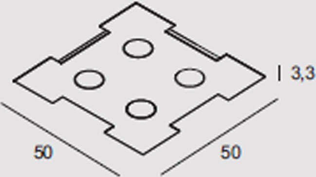 Plafoniera-Contemporanea-Atene-Metallo-Foglia-Oro-4-Luci-Gx53