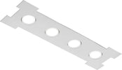 Plafoniera-Contemporanea-Atene-Metallo-Grigio-Perla-4-Luci-Gx53