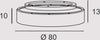 Plafoniera-Contemporanea-Aurora-Metallo-Bianco-Led-96W