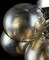 Plafoniera-Contemporanea-Baldo-Metallo-Nichel-4-Luci-Diffusori-Cognac