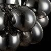 Plafoniera-Contemporanea-Baldo-Metallo-Nichel-4-Luci-Diffusori-Fumè