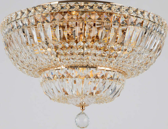 Plafoniera-Contemporanea-Basfor-Metallo-Oro-12-Luci