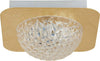 Plafoniera-Contemporanea-Celestia-Acciaio-Oro-Policarbonato-Bianco-Led-6,5-3000K